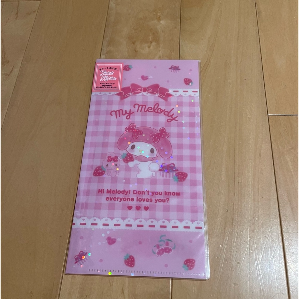 New My Melody ticket holder